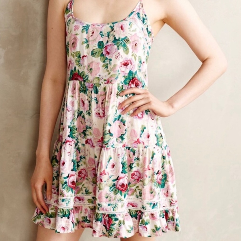 Anthropologie by Eloise Floral Dress